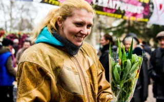 Цветочная выставка в последний зимний месяц подарила городу весну