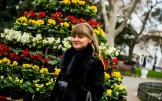 Цветочная выставка в последний зимний месяц подарила городу весну