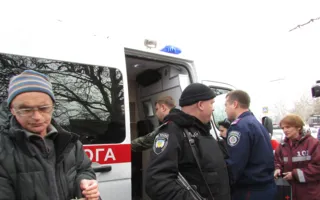 Активист «Евромайдана» Неганов был избит разъярёнными митингующими на площади Нахимова