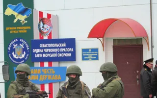 Морскую охрану заблокировали российские военнослужащие. Фоторепортаж из Балаклавы