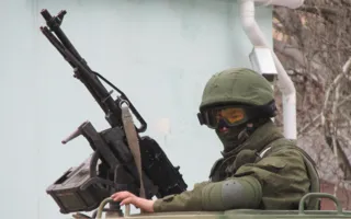 Морскую охрану заблокировали российские военнослужащие. Фоторепортаж из Балаклавы