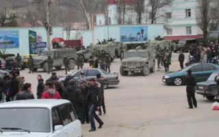 Морскую охрану заблокировали российские военнослужащие. Фоторепортаж из Балаклавы