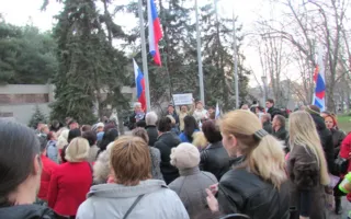  В Севастополе на митинге решили объявить бойкот «Океану Эльзы»