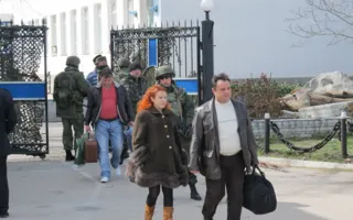 Украинские моряки покидают штаб ВМСУ. Гайдук арестован