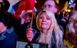 Город, достойный поклонения, отпраздновал возвращение домой — в Россию