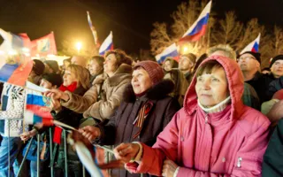Город, достойный поклонения, отпраздновал возвращение домой — в Россию