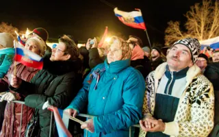 Город, достойный поклонения, отпраздновал возвращение домой — в Россию