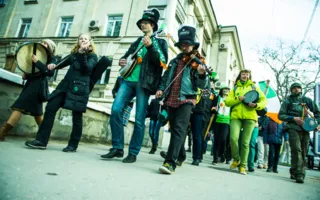 День святого Патрика в Севастополе