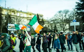День святого Патрика в Севастополе