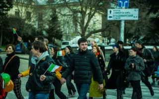День святого Патрика в Севастополе