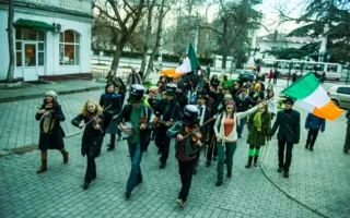 День святого Патрика в Севастополе