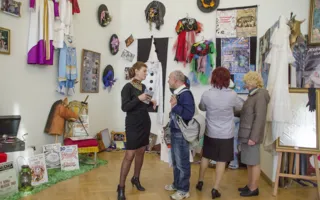 «Театр как наркотик». Празднование Международного дня театра началось с открытия выставки