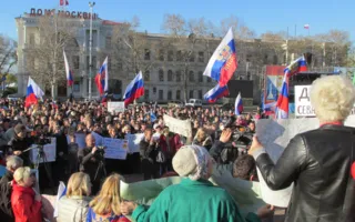 Севастопольцы поддержали восставших жителей Юго-Востока