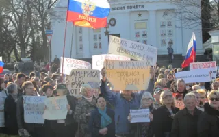 Севастопольцы поддержали восставших жителей Юго-Востока