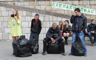 В Севастополе провели праздник добра и спорта «Эко-герой»