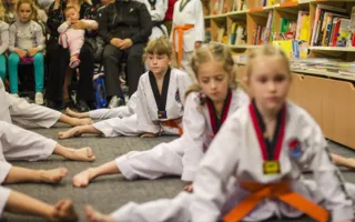 Спортивный праздник в «Атриуме» — презентация клуба боевых искусств «Тэгук»