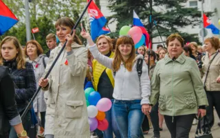 Первый российский Первомай в Севастополе