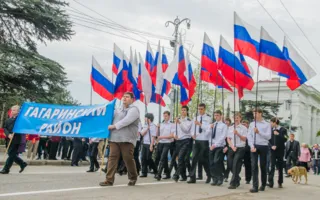 Первый российский Первомай в Севастополе