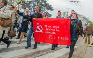 Первый российский Первомай в Севастополе