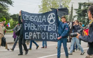 Первый российский Первомай в Севастополе