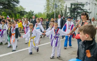 Первый российский Первомай в Севастополе