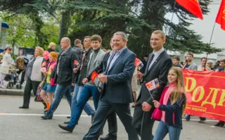 Первый российский Первомай в Севастополе