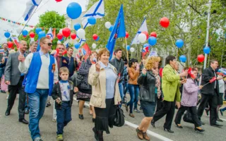 Первый российский Первомай в Севастополе