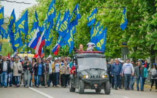 Первый российский Первомай в Севастополе