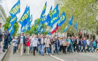 Первый российский Первомай в Севастополе