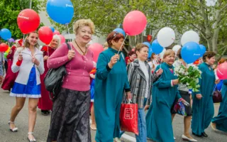 Первый российский Первомай в Севастополе