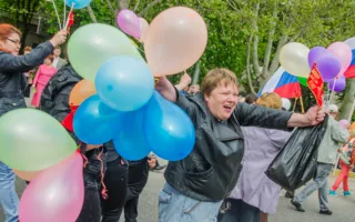 Первый российский Первомай в Севастополе