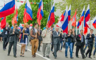Первый российский Первомай в Севастополе