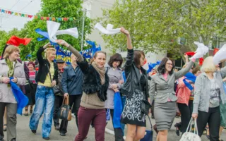 Первый российский Первомай в Севастополе