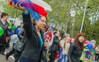 Первый российский Первомай в Севастополе