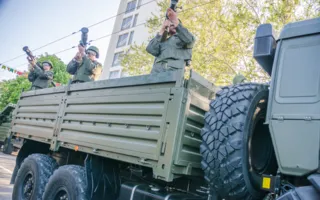 В Севастополе провели репетицию Парада победителей