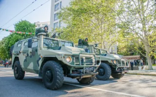 В Севастополе провели репетицию Парада победителей