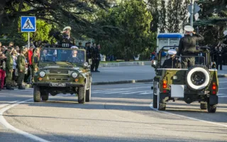 В Севастополе провели репетицию Парада победителей