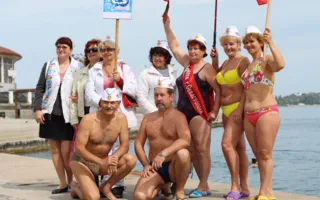 В Севастополь на слёт прибыли «моржи»
