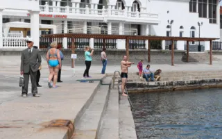В Севастополь на слёт прибыли «моржи»