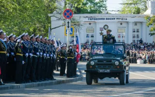 Генеральная репетиция парада 9 мая в Севастополе