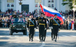 Генеральная репетиция парада 9 мая в Севастополе