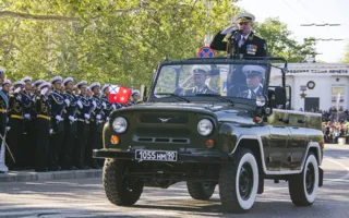 Генеральная репетиция парада 9 мая в Севастополе