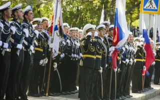 Генеральная репетиция парада 9 мая в Севастополе