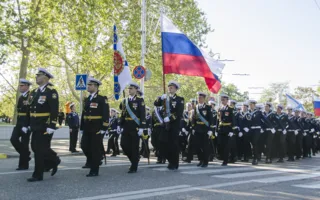 Генеральная репетиция парада 9 мая в Севастополе