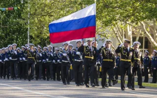 Генеральная репетиция парада 9 мая в Севастополе