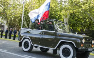Генеральная репетиция парада 9 мая в Севастополе