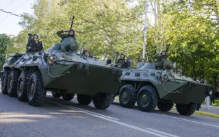 Генеральная репетиция парада 9 мая в Севастополе