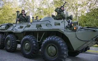 Генеральная репетиция парада 9 мая в Севастополе