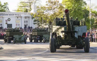 Генеральная репетиция парада 9 мая в Севастополе