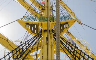 Легендарный парусник «Крузенштерн» в Севастополе